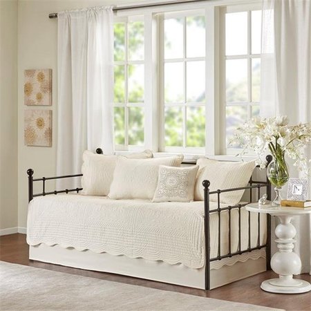 MADISON PARK Madison Park MP13-5024 Tuscany 6 Piece Daybed Set - Ivory; Daybed MP13-5024